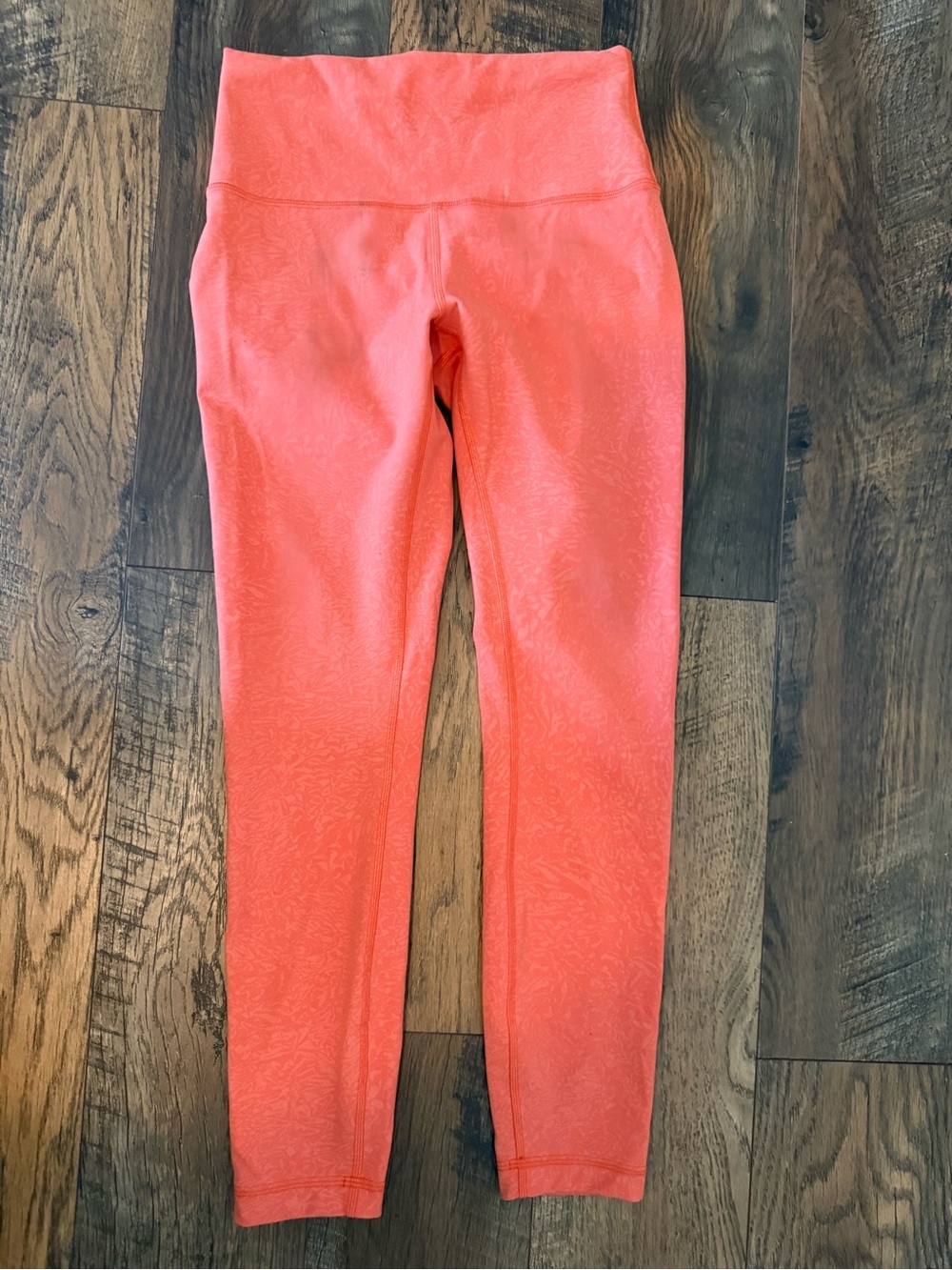 Lululemon Coral High-Waist Active Leggings